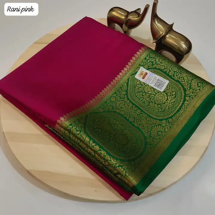 Semi Mysore silk saree  uploaded by business on 8/26/2023