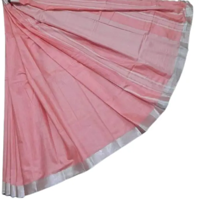 Cotton slub saree  uploaded by Nawaz handloom on 8/26/2023