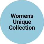 Business logo of WOMENS UNIQUE COLLECTION