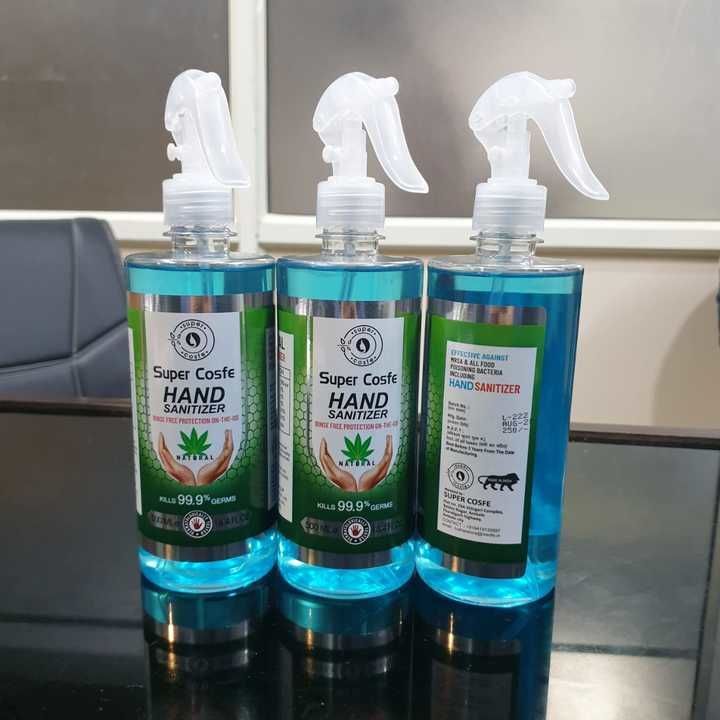 500ml sanitizer uploaded by business on 3/20/2021