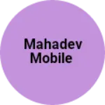 Business logo of Mahadev Mobile