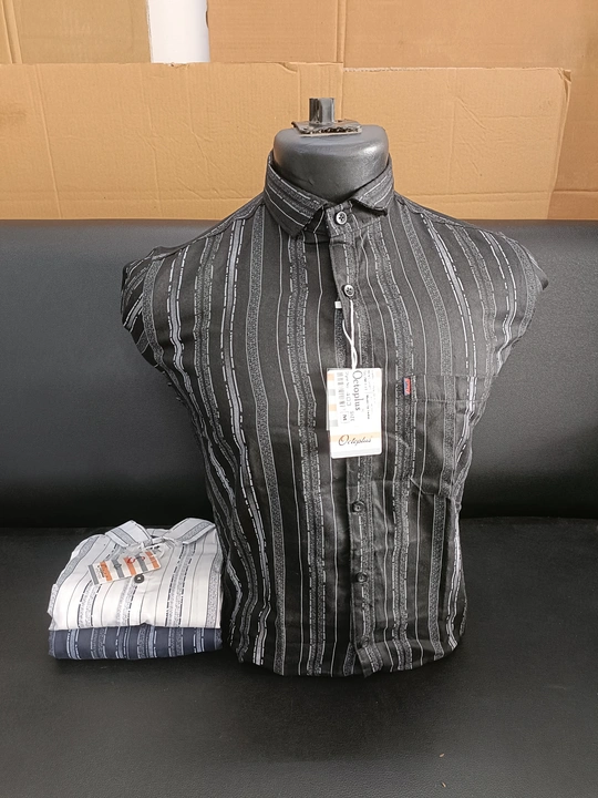 Octoplus casual stripe shirts for men  uploaded by business on 8/27/2023