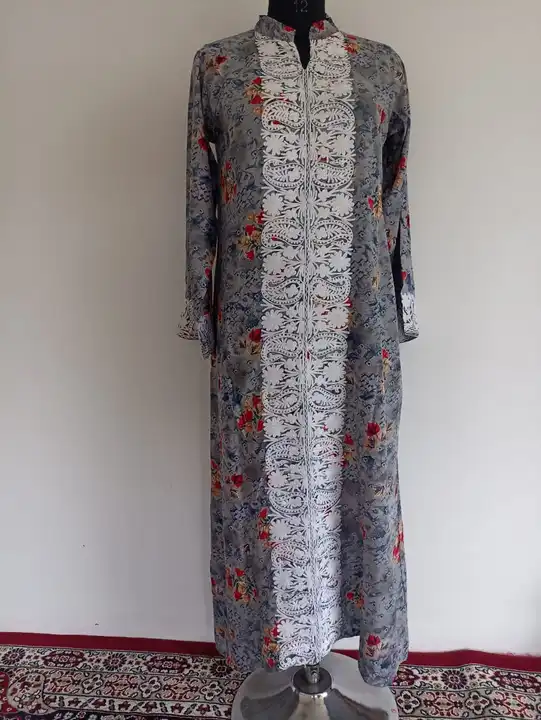Long embroidered dress uploaded by business on 8/27/2023