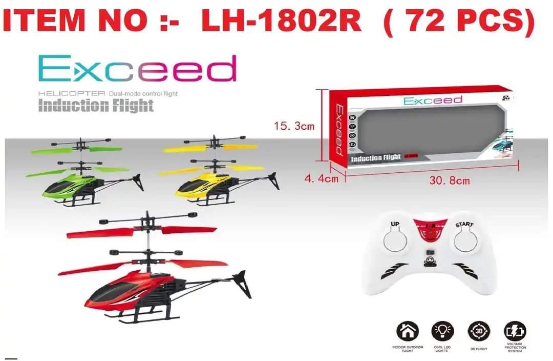 Exceed remote control helicopter uploaded by PR traders on 8/27/2023