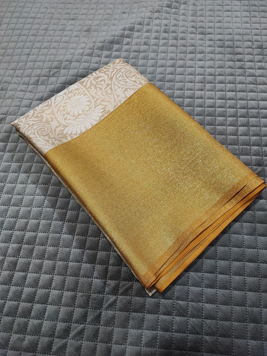 Tissue soft silk saree  uploaded by THE MAZAHIR SAREES PVT. LTD. on 8/27/2023