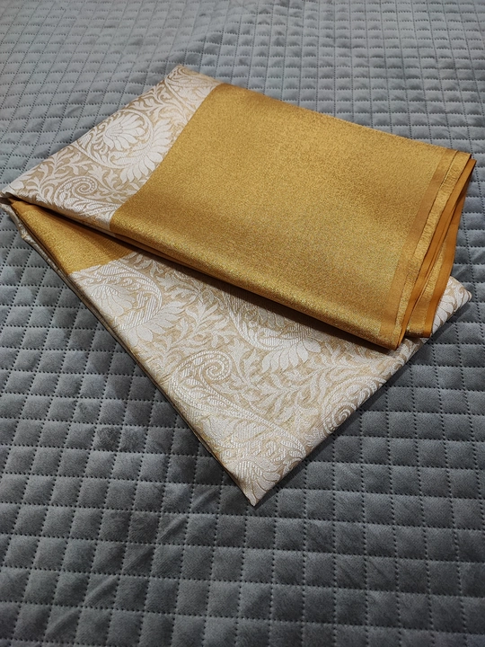 Tissue soft silk saree  uploaded by THE MAZAHIR SAREES PVT. LTD. on 8/27/2023