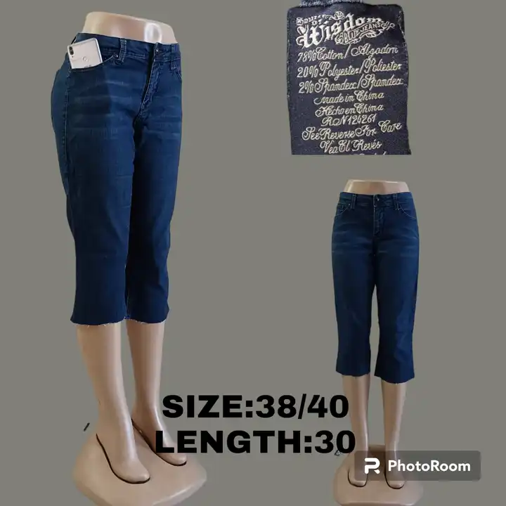 Post image Hey! Checkout my new product called
Denim 3/4 pants.