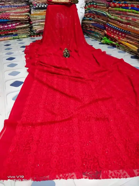 Puja special saree  uploaded by Sujata saree cantre on 8/27/2023