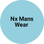 Business logo of Nx mans wear