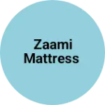 Business logo of Zaami mattress