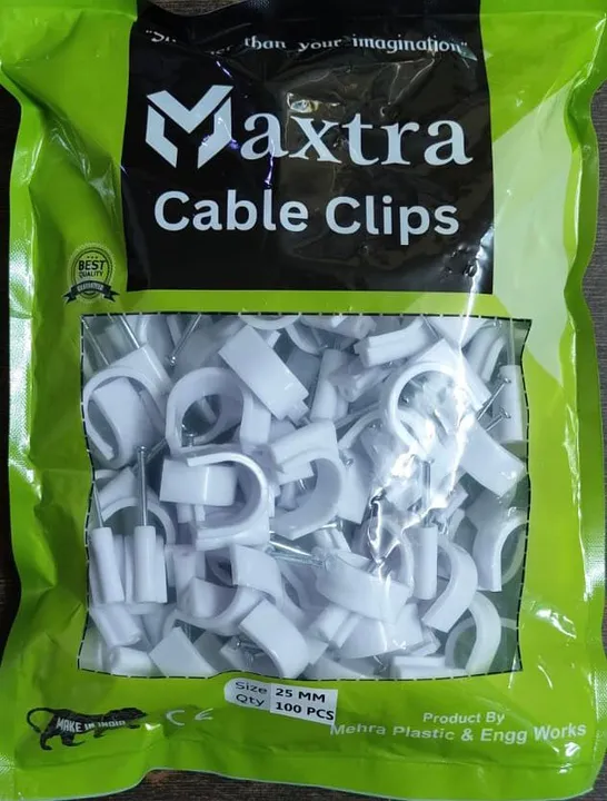 Maxtra Cable Clip uploaded by Mehra plastic and engineering works on 8/27/2023