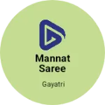 Business logo of Mannat saree