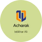 Business logo of Acharak