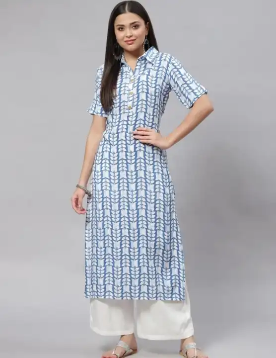 Riyon big kurti  uploaded by Delhi fashion garments on 8/28/2023