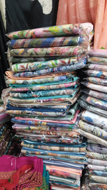 Digital cotton saree  uploaded by laxmi leela textile on 8/28/2023