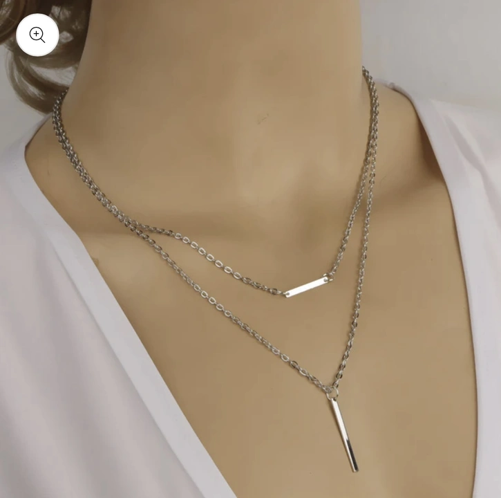 Girlish silver styling chains  uploaded by NL Jewels on 8/28/2023