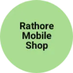 Business logo of Rathore mobile shop