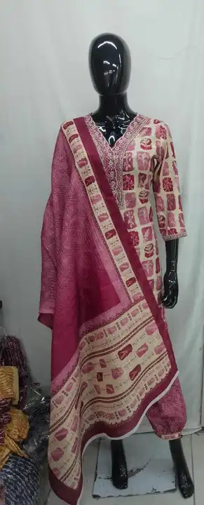 Modal kurta set      size m to XXL  uploaded by Kanha Enterprises on 8/28/2023