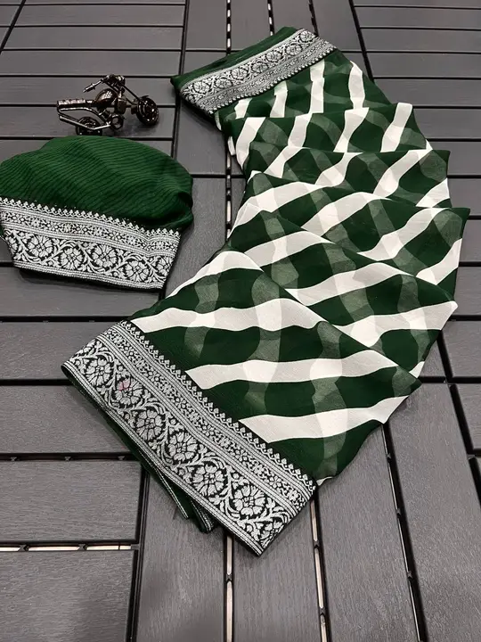 Georgette saree  uploaded by business on 8/28/2023