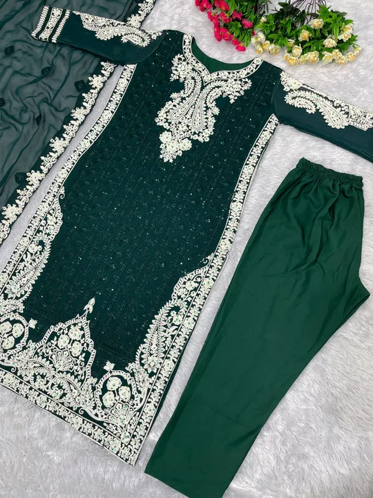 Pakistani suit  uploaded by Taha fashion from surat on 8/28/2023