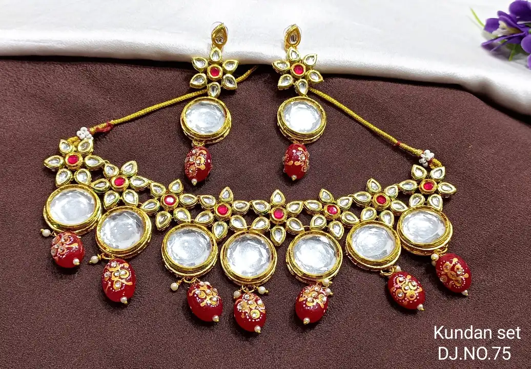 Kundan jewellery 😊😊 uploaded by Artificial jewellery on 8/28/2023