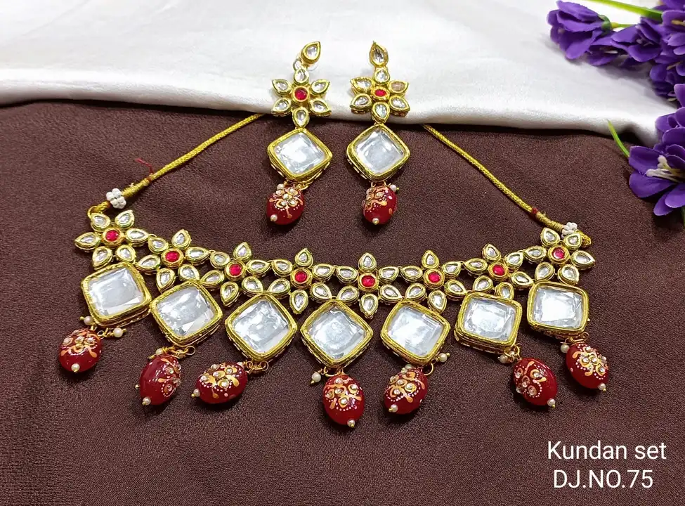 Kundan jewellery 😊😊 uploaded by Artificial jewellery on 8/28/2023