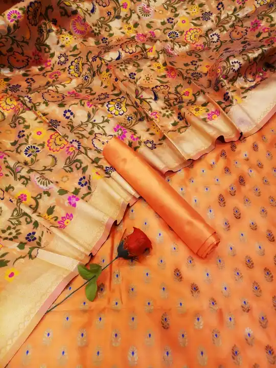 Banarasi Cotton Silk Suits uploaded by REGALIA WEAVERS ENTERPRISES on 8/28/2023