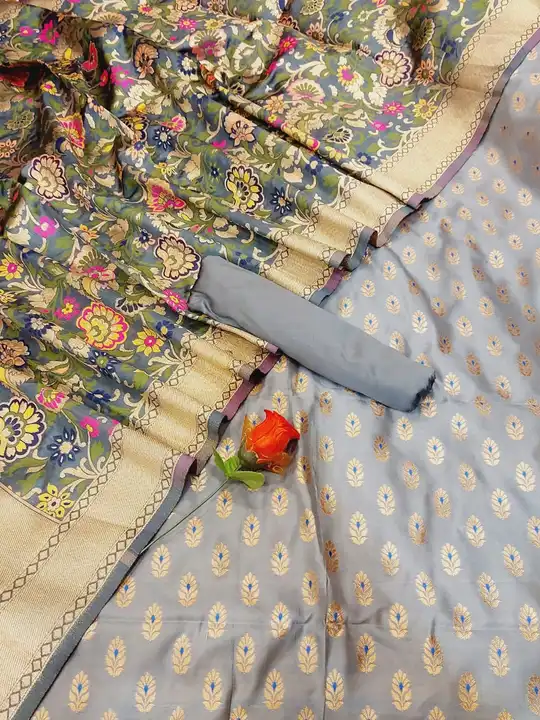 Banarasi Cotton Silk Suits  uploaded by REGALIA WEAVERS ENTERPRISES on 8/28/2023
