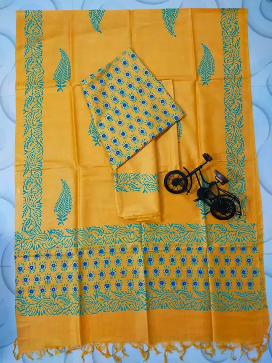 Katan silk suit  uploaded by Harsh textile on 8/28/2023