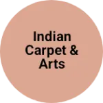 Business logo of Indian carpet & arts