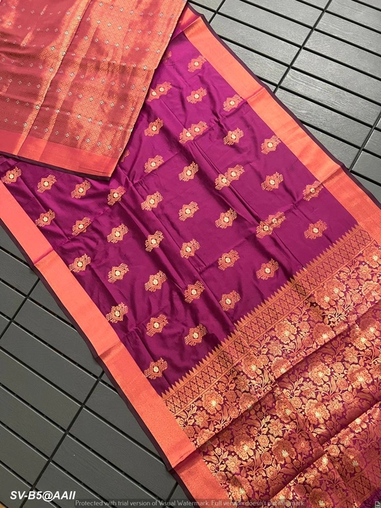 Kuber pattu kanjivaram silk  uploaded by business on 8/28/2023