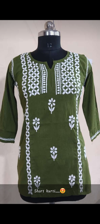 Cotton short kurti  uploaded by business on 8/28/2023