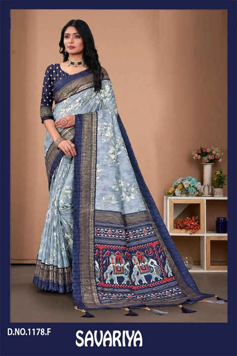 Savariya Premium Designer Saree 🔥 uploaded by Karuna Saree Centre Surat on 8/28/2023