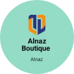 Business logo of Alnaz boutique