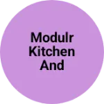 Business logo of Modulr kitchen and realing steel