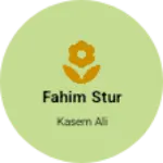Business logo of Fahim stur
