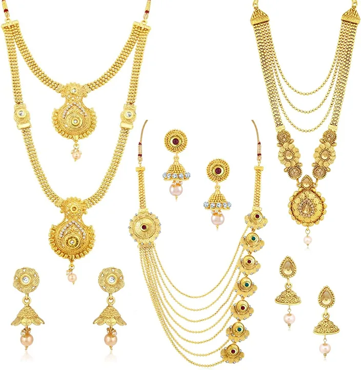 Combo of 3 Necklace Set  uploaded by Sudha Creations  on 8/28/2023