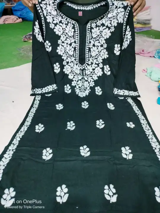Lukhnawi kurties uploaded by Raj collection on 8/28/2023