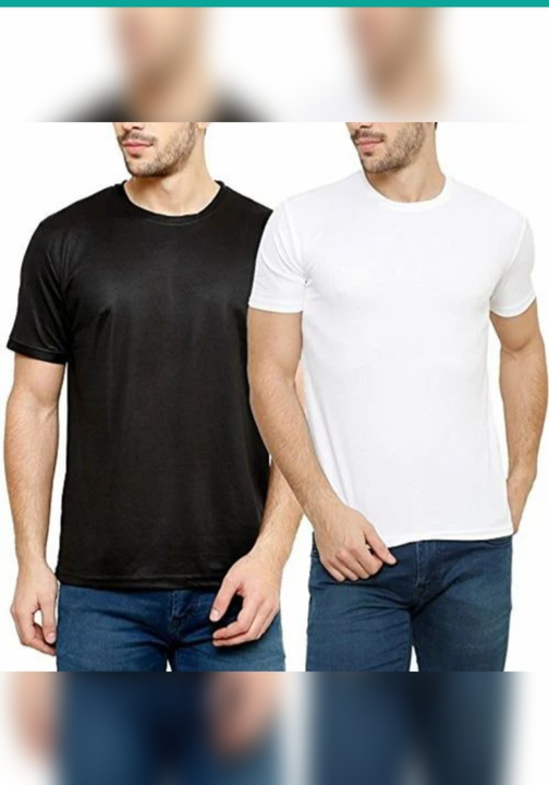 Round Neck T-shirts for men and women  uploaded by NRD Fashion Store on 8/28/2023