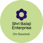 Business logo of Shri Balaji Enterprises