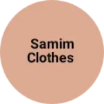 Business logo of Samim clothes