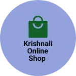 Business logo of Krishnali online shop