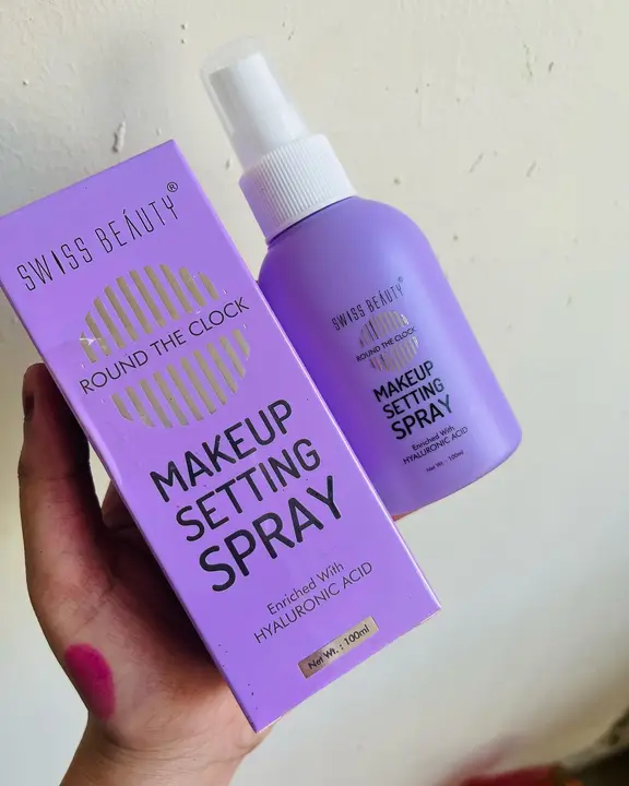 Swissbeauty makeup setting spray  uploaded by business on 8/29/2023