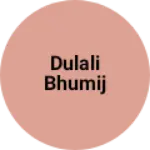 Business logo of DULALI bhumij
