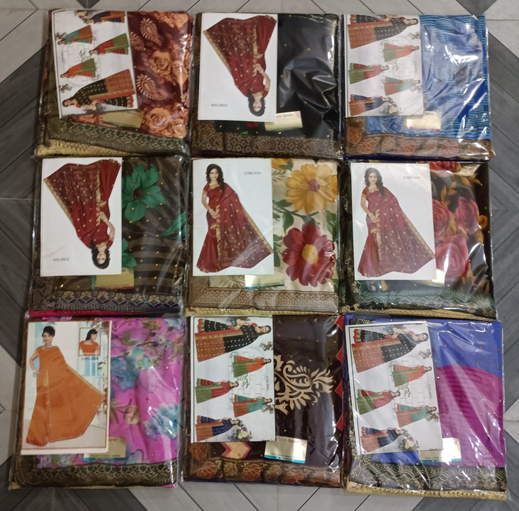 Betlesh saree  uploaded by Jai maa durga textile and Aaradhya manufacturer  on 8/29/2023