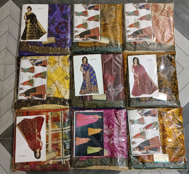 Betlesh saree  uploaded by Jai maa durga textile and Aaradhya manufacturer  on 8/29/2023