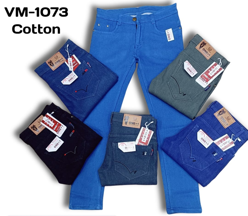 Men's cotton jeans  uploaded by business on 8/29/2023