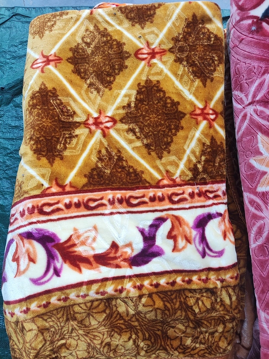 Double bed blanket with bag uploaded by Shyam Sunder & Co. on 8/29/2023