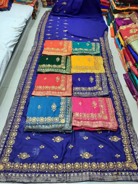 Vichitra work dimond sarees uploaded by Shree bhole sarees on 8/29/2023