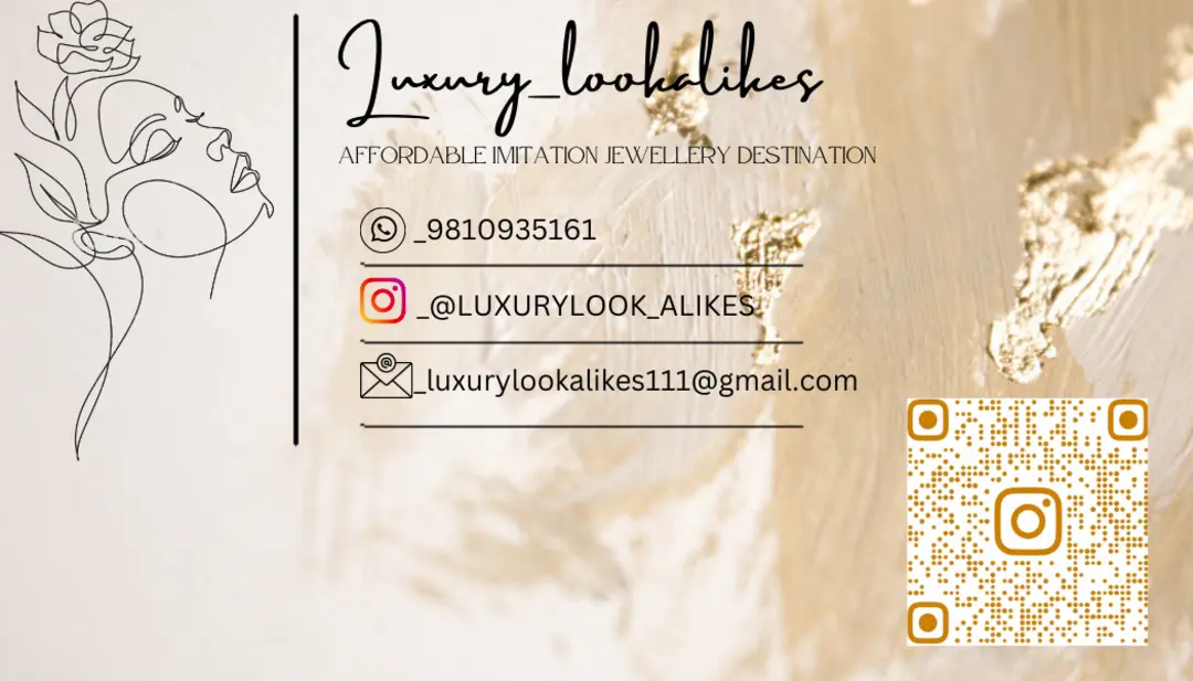 Visiting card store images of Luxury_lookalikes